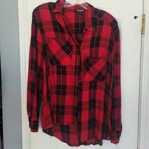 Express Flannel Shirt Size S